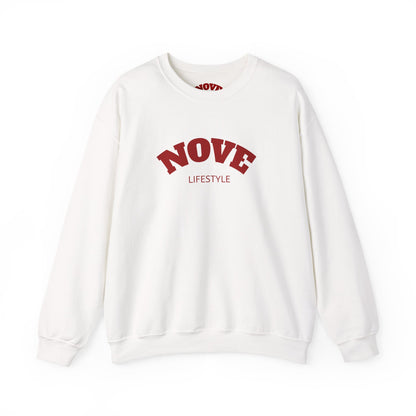 Nove Lifestyle Crewneck Sweatshirt – "LOVE" Back Print, Cozy Casual Pullover
