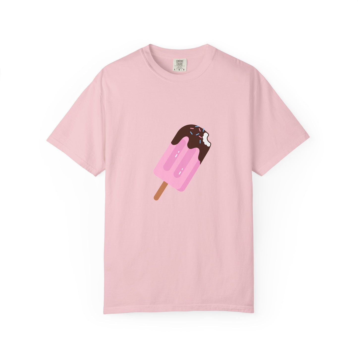 Ice Cream Popsicle T-Shirt — Cute Pink Popsicle Graphic Tee
