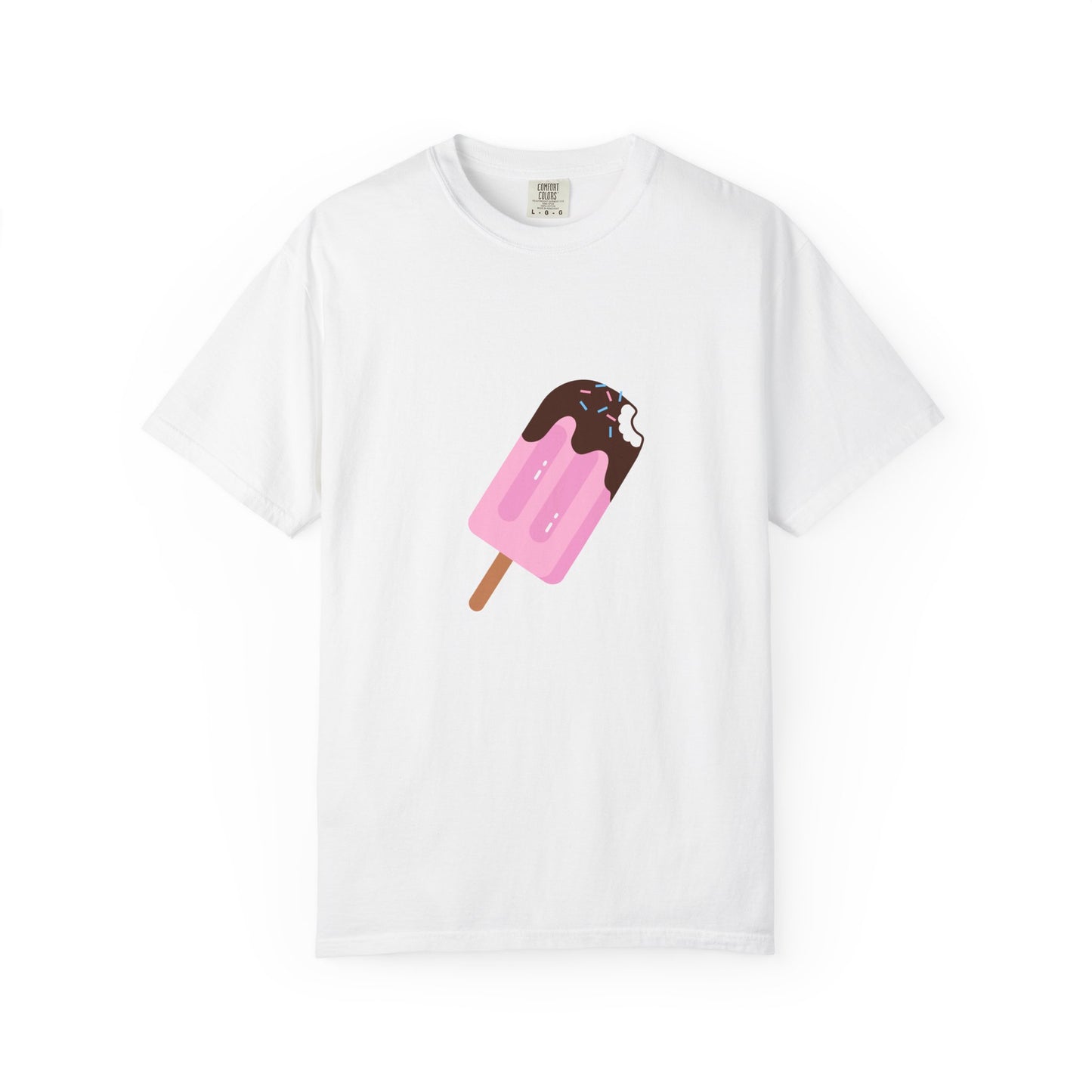 Ice Cream Popsicle T-Shirt — Cute Pink Popsicle Graphic Tee