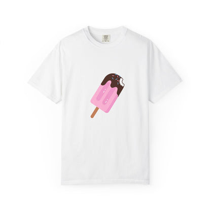Ice Cream Popsicle T-Shirt — Cute Pink Popsicle Graphic Tee