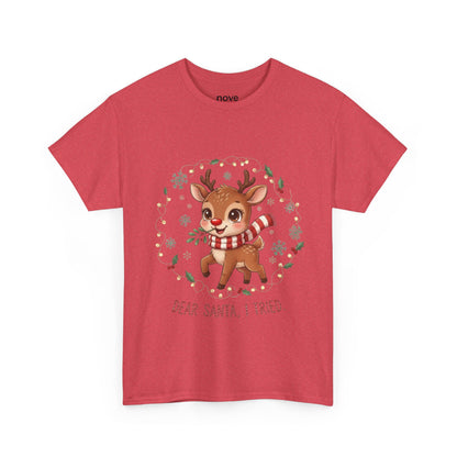Reindeer 'Dear Santa, I Tried' Christmas T-Shirt