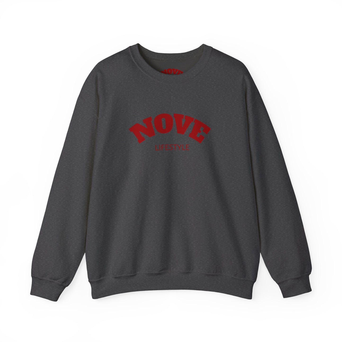 Nove Lifestyle Crewneck Sweatshirt – "LOVE" Back Print, Cozy Casual Pullover