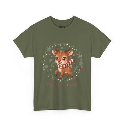 Reindeer 'Dear Santa, I Tried' Christmas T-Shirt