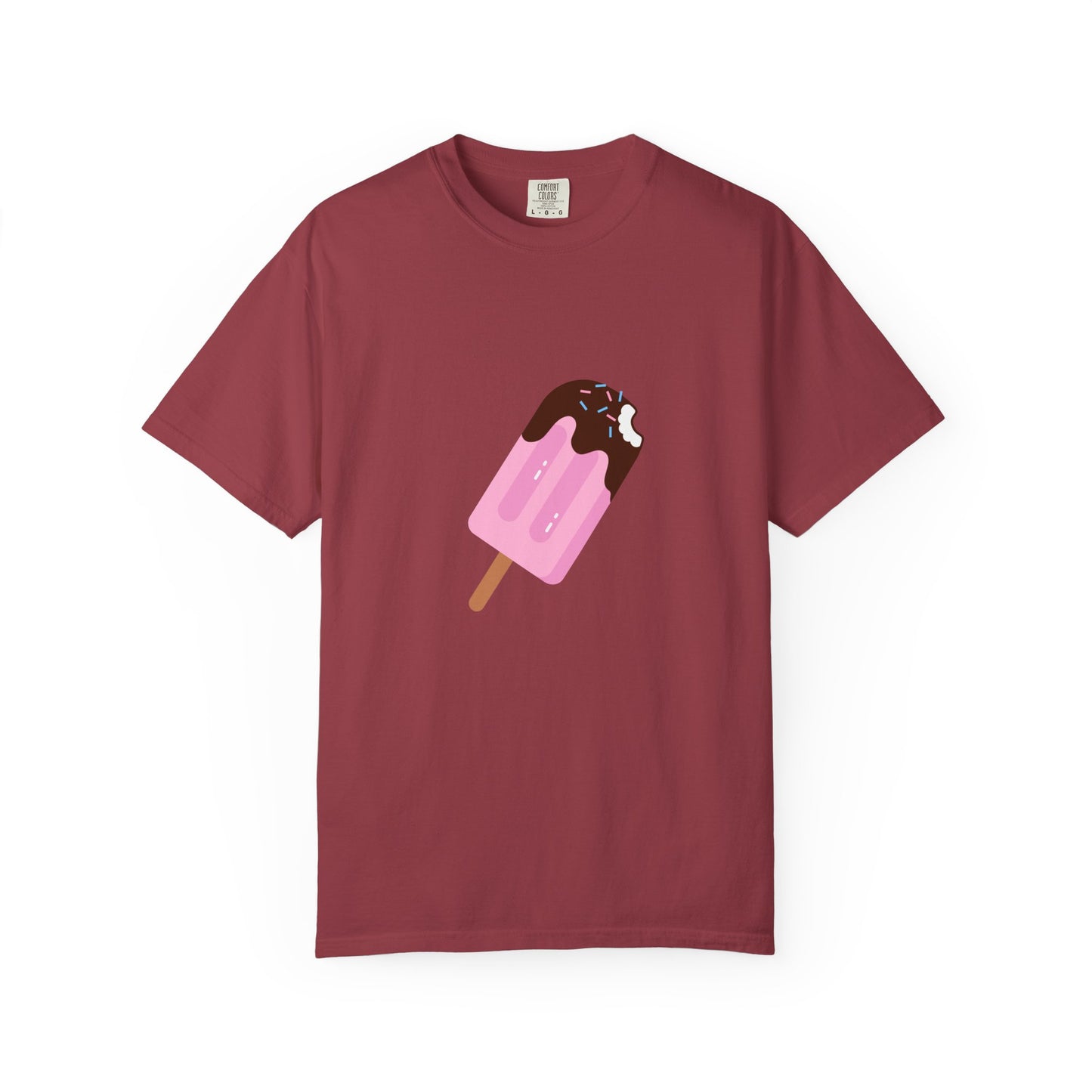 Ice Cream Popsicle T-Shirt — Cute Pink Popsicle Graphic Tee