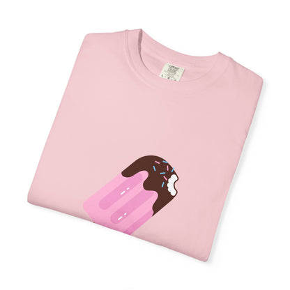 Ice Cream Popsicle T-Shirt — Cute Pink Popsicle Graphic Tee